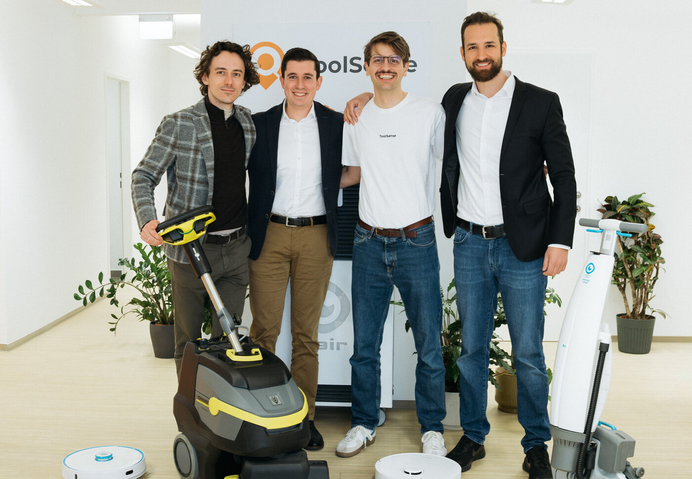 Gründungsteam von ToolSense